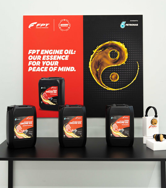 NEUES CO-GEBRANDETES PRODUKTSORTIMENT VON FPT INDUSTRIAL UND PETRONAS LUBRICANTS INTERNATIONAL 