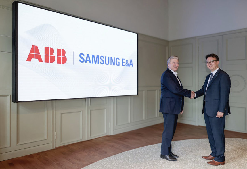 ABB Robotics und SAMSUNG E&A schaffen automatisierte Baufabriken