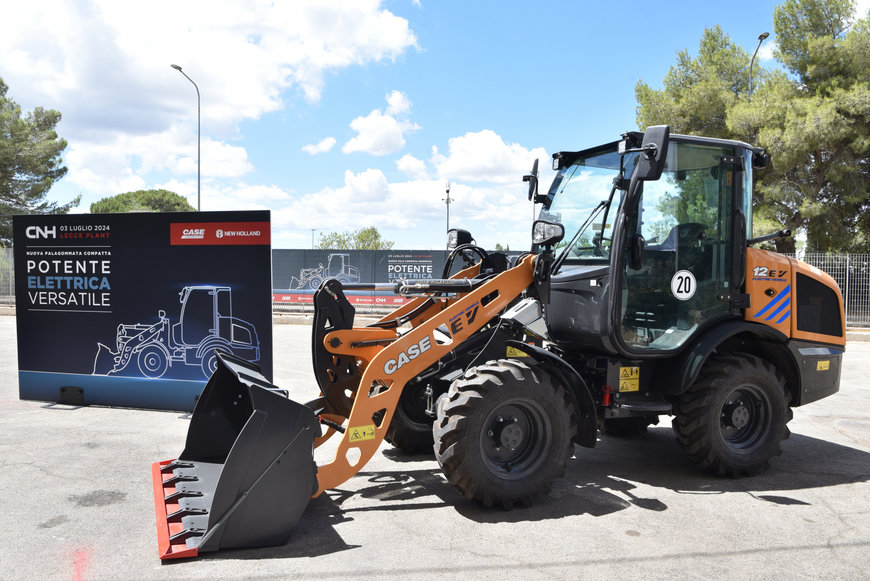 CNH weiht die Produktionslinie für elektrische Kompaktradlader in Lecce ein