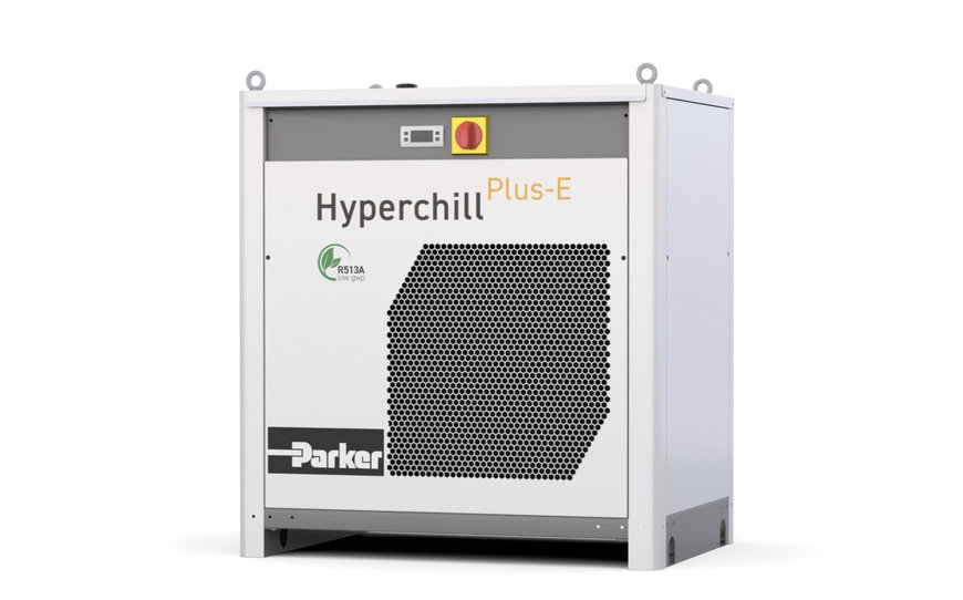 Parker kündigt die Einführung der umweltfreundlichen Hyperchill Plus-E Prozesswasserkühler mit niedrigem GWP-Wert an