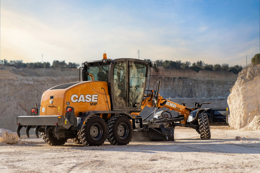 CASE CONSTRUCTION EQUIPMENT STELLT DEN D-SERIES GRADER VOR