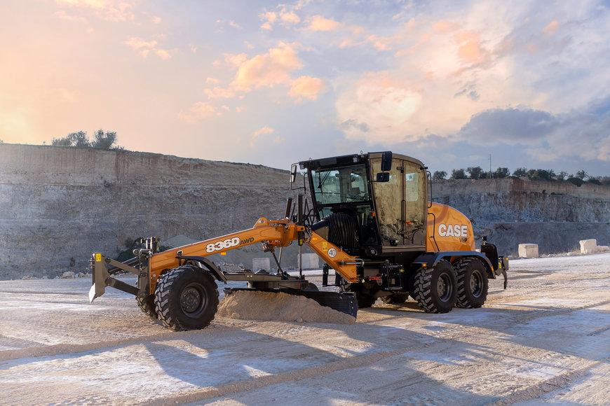 CASE CONSTRUCTION EQUIPMENT STELLT DEN D-SERIES GRADER VOR