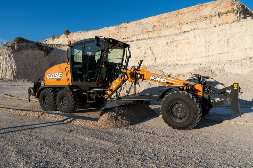 CASE CONSTRUCTION EQUIPMENT STELLT DEN D-SERIES GRADER VOR