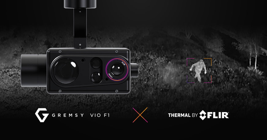 Thermal by FLIR-Partner Gremsy bietet Vio-Drohnen-Payload für Anwendungen in der öffentlichen 