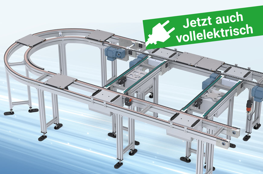 Effiziente Automatisierung mit vollelektrischen Werkstückträgersystemen