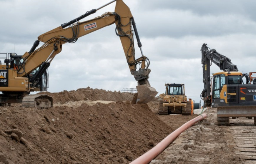 STRABAG unterstützt den Netzausbau für die deutsche Energiewende mit umfangreichen Tiefbau-Leistungen